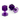 Dent Reaper Dead Center 16 mm Purple Hex Tabs (10 Tabs)