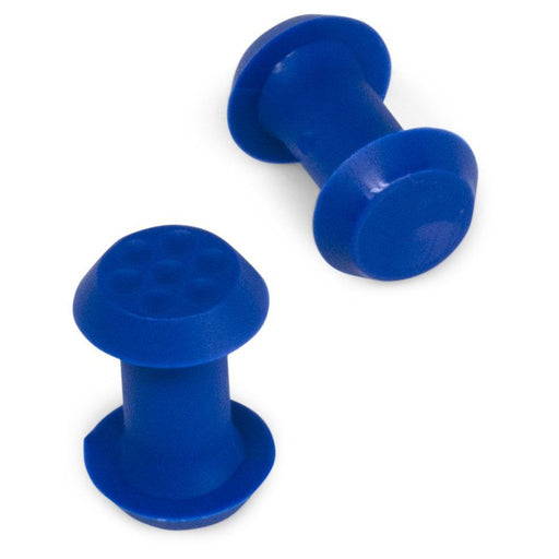 KECO 8 mm Blue Smooth and Dimpled Dual Surface Flip Hail Tabs (5 Pack)