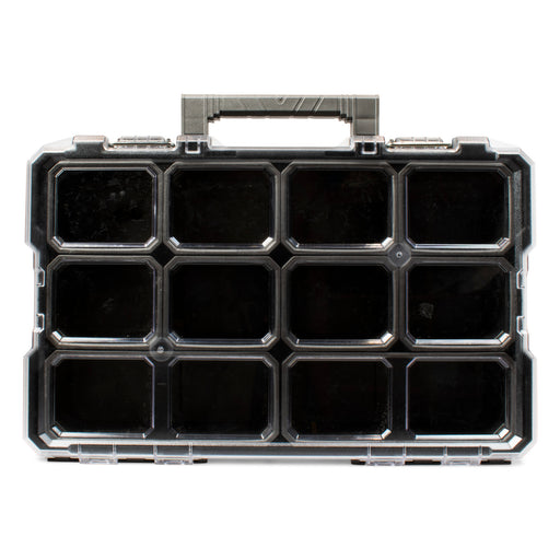 16.75" x 9.75" Black 10-Compartment GPR Tab Organizer Organizer
