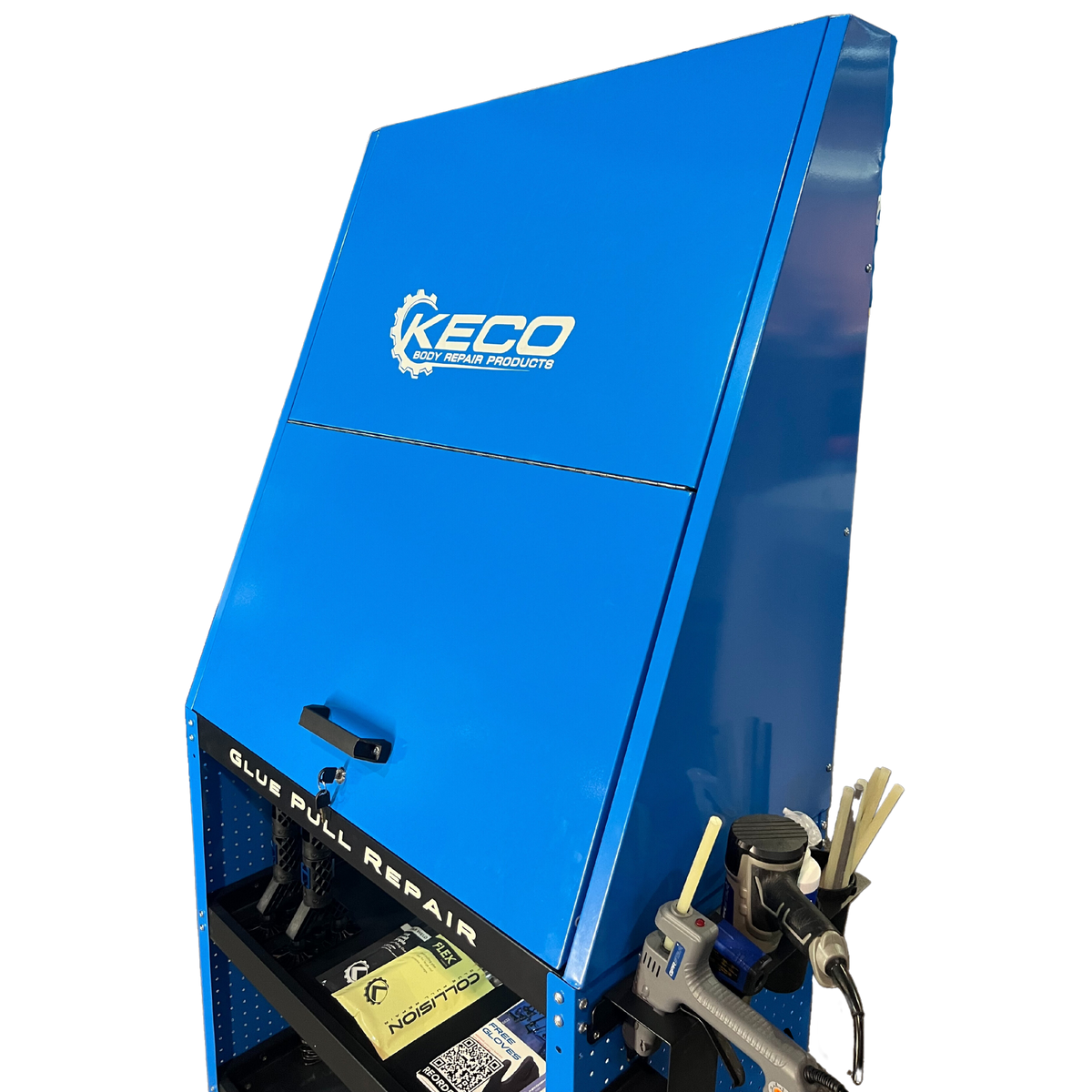 KECO Locking Top Enclosure for 36" Collision Cart — Keco Tabs