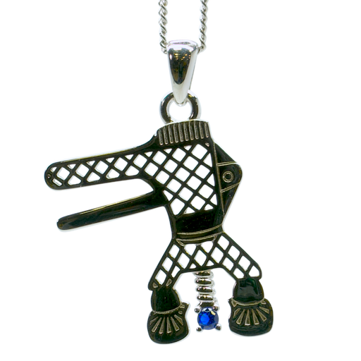 KECO Sterling Silver Robo Lifter Necklace/Key Chain