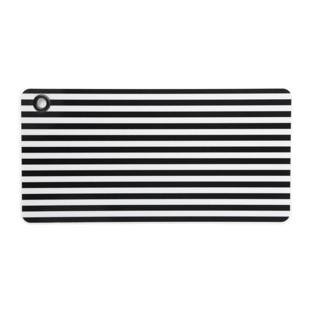 PVC Hive Reflector Board White W/Black Stripes 6"X12"