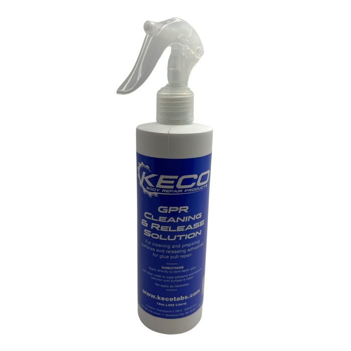 KECO 12 Ounce PDR Glue Cleaning and Release Solution - Refill