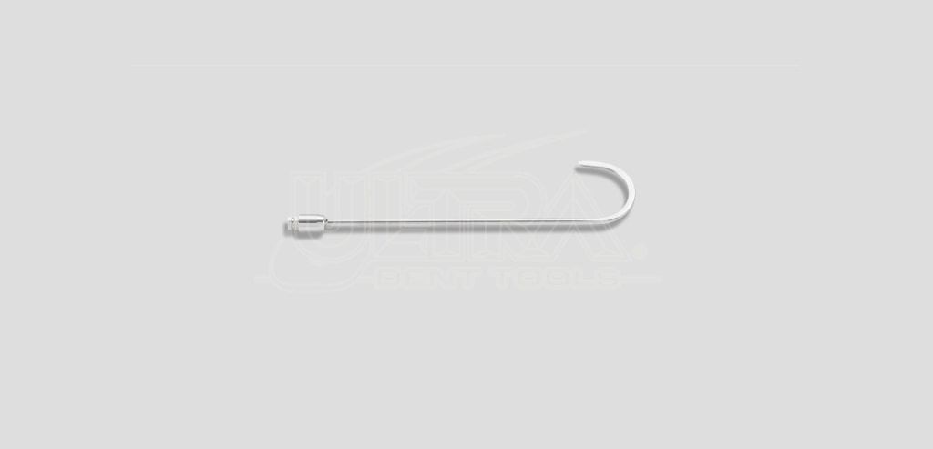 Ultra 12" Door Hook - 180° 1/4" DIA . 5" Blade