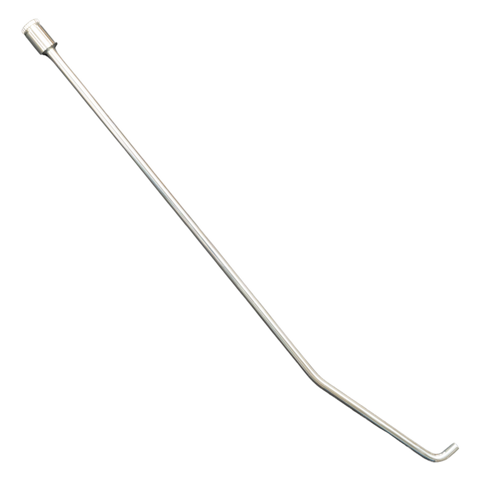 18" Double Bend Rod with Screw Tip & 1" 90° Tip