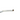20" 45° Bend Rod with Screw Tip & 4" Flag