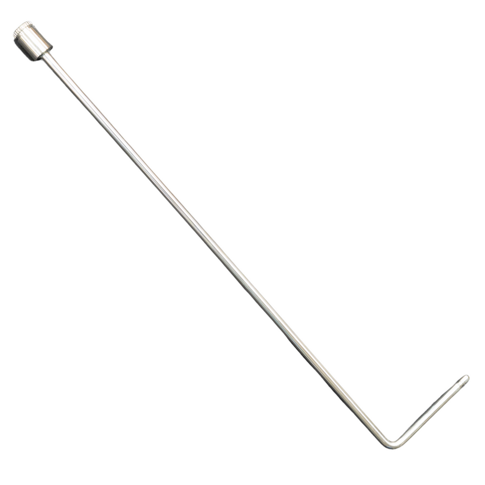 20" 90° Bend Rod with Ball Tip & 4" Flag