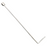 20" 90° Bend Rod with Ball Tip & 4" Flag