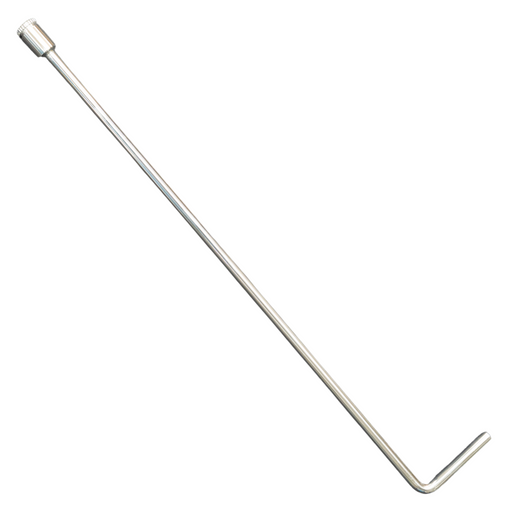 22" 90° Bend Rod with Screw Tip & 3" Flag