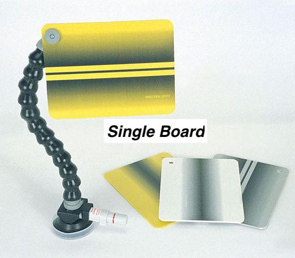 Dentcraft 6 x 8" Small Yellow Reflector Board - with Locline and Suction Cup