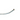24" Double Bend Rod with Screw Tip & 2 3/4" Rise