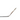 36" Shaved 45° Pointed Sharp Tip Rod with 4" Flag