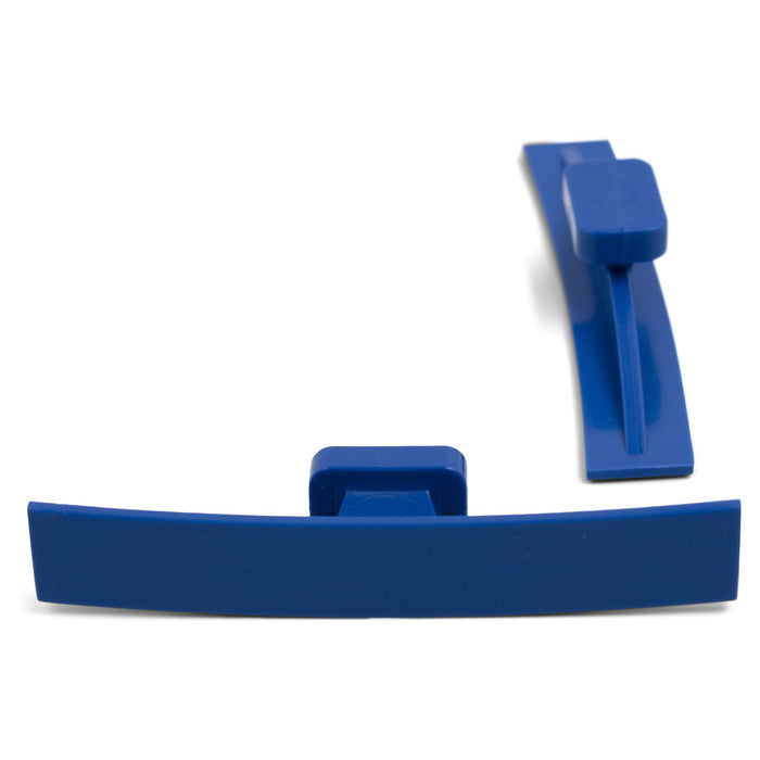 Dead Center® 85 x 14 mm Blue Curved Crease Glue Tabs (5 Pack)