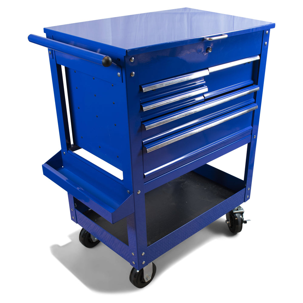 30" Blue 5 Drawer Rolling Collision Center Toolbox