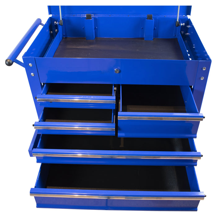 30" Blue 5 Drawer Rolling Collision Center Toolbox