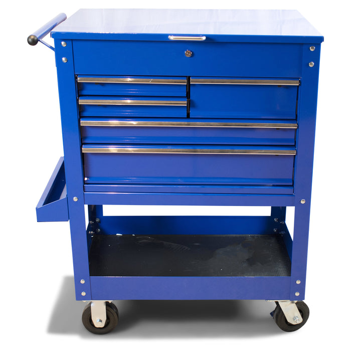 30" Blue 5 Drawer Rolling Collision Center Toolbox