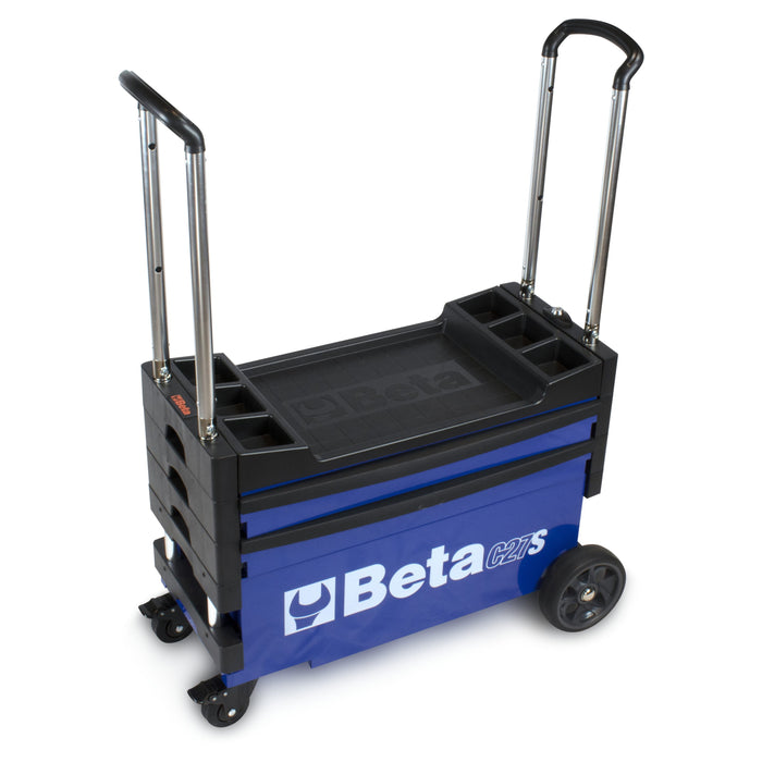 Beta Blue Collapsible Portable Tool Cart