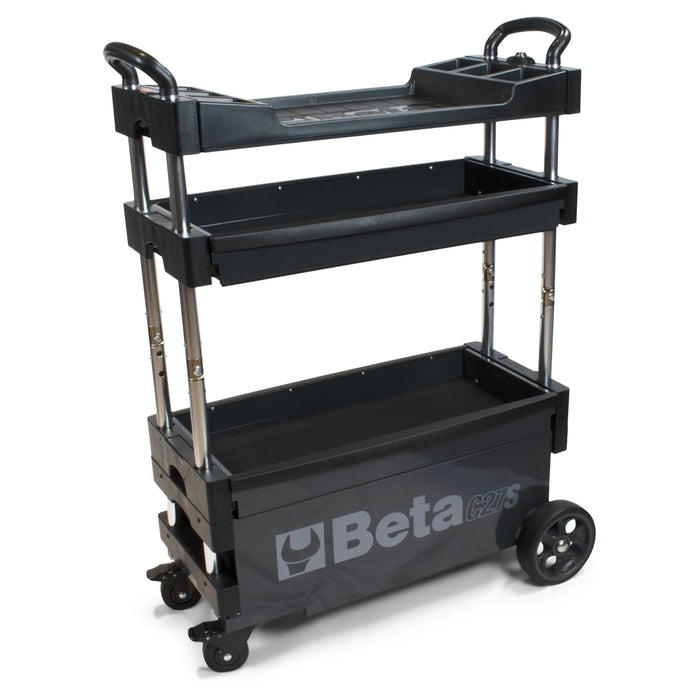 Beta Grey Collapsible Portable Tool Cart