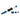 KECO 2.5 Pound Black Steel Slide Hammer with 2 Adapters
