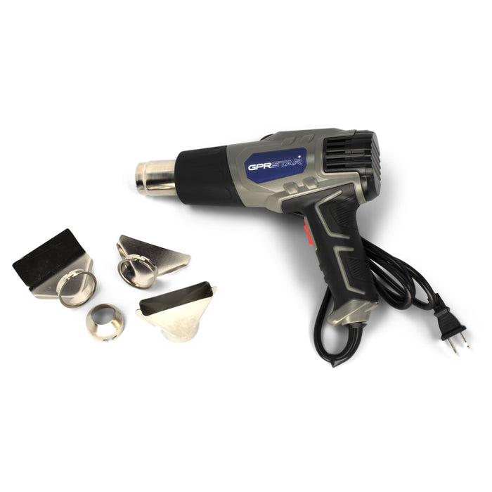 GPR Star 2000 Watt US Plug Dual Temperature Heat Gun - (US Plug Type B —  Keco Tabs