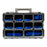16.75" x 9.75" Black 10-Compartment GPR Tab Organizer Organizer