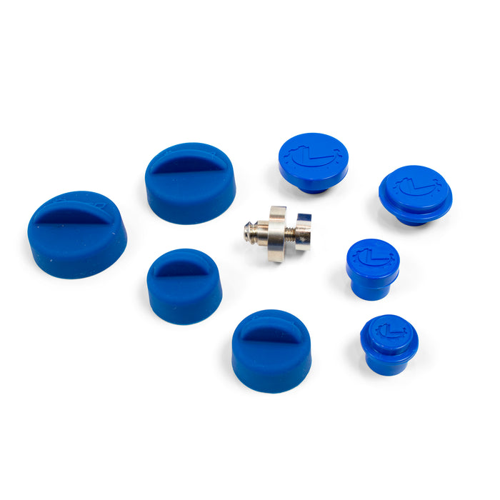 KECO Cold Glue Hail Tab and Silicone Cap Set (4 Tabs)