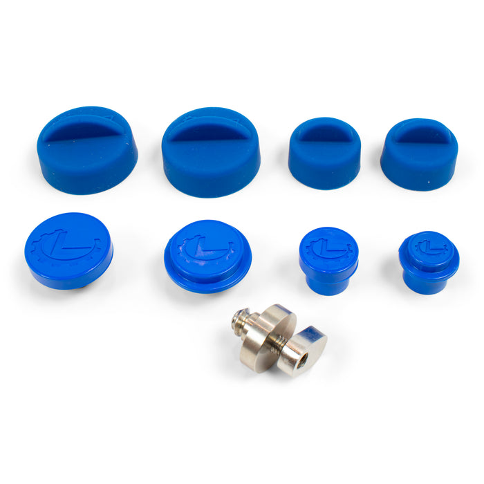 KECO Cold Glue Hail Tab and Silicone Cap Set (4 Tabs)