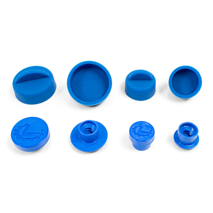 KECO Cold Glue Hail Tab and Silicone Cap Set (4 Tabs)