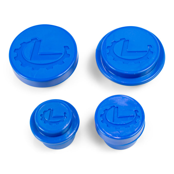 KECO Cold Glue Hail Tab and Silicone Cap Set (4 Tabs)