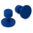 Dead Center® 21 mm Blue Round Finishing Glue Tabs (10 Pack)