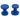 KECO 13 mm / 15 mm Blue Smooth Dual Size Flip Tab (5 Pack)