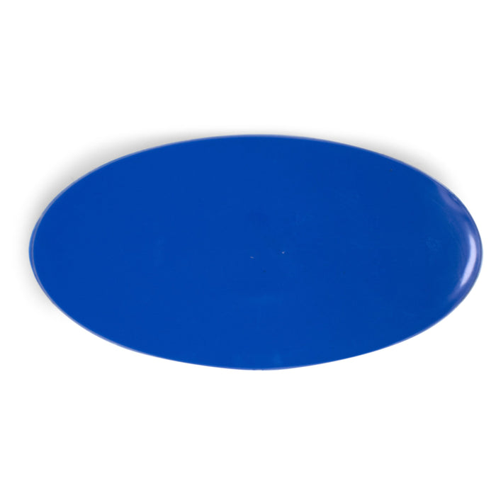 SuperTab® 3 x 6" Blue Smooth Oval Large Damage Collision Tabs