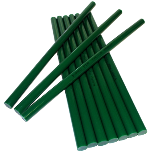 Burro Cactus Green GPR Glue Sticks (400 Sticks / 40 Bags)