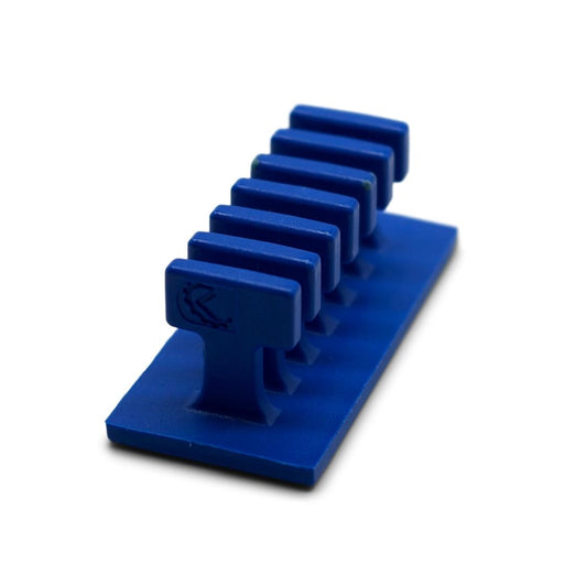 Centipede® 25 x 54 mm (1 x 2 in) Blue Flexible Crease Glue Tab