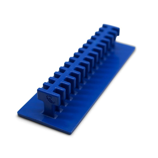 Centipede® 38 x 105 mm (1.5 x 4 in) Blue Rigid Crease Glue Tab