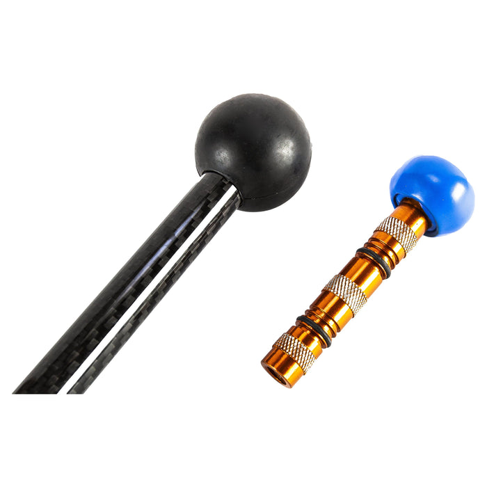 Ratchet Hatchet™ Ball Grip Blending Hammer with Adjustable Head and Built-In Knockdown