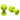 Gang Green 12 mm Smooth Round Glue Tabs (10 Pack)