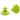 Gang Green 30 mm Smooth Round Glue Tabs (10 Pack)