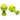 Gang Green 9 mm Smooth Round Glue Tabs (10 Pack)