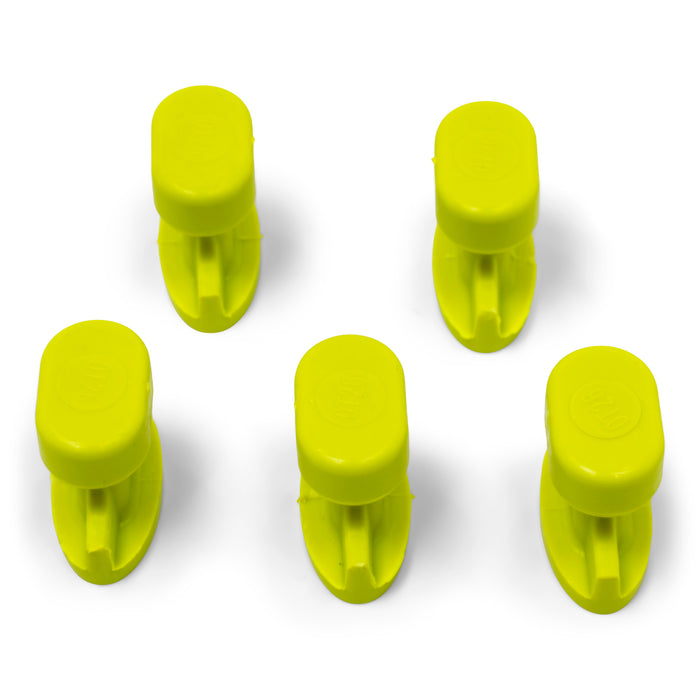 Gang Green 26 mm Smooth Oval Glue Tabs (5 Pack)