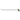 Tequila 24" Black / Lime Green Stainless Push Rod