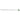 Tequila 30" Black / Lime Green Stainless Push Rod