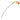 Tequila 23" Red / Yellow Left Handed Shaved Arched Brace Tool
