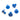 KECO 25 mm / 1" Blue Smooth Round Glue Tabs (5 Pack)