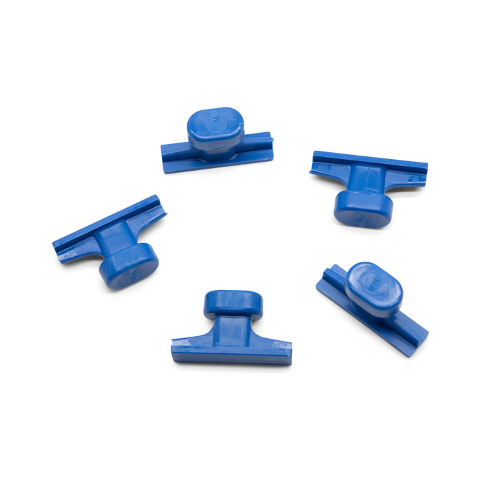 KECO 38 mm Blue Smooth Skinny Crease Glue Tabs (5 Pack)