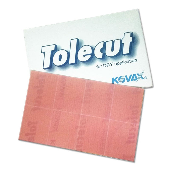 Tolecut Pink 1500 Grit 8-Cut Block Sheet for Toleblock (Pack of 25)