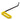 Dentcraft 10" Left Heavy Brace Tool - .243" Diameter