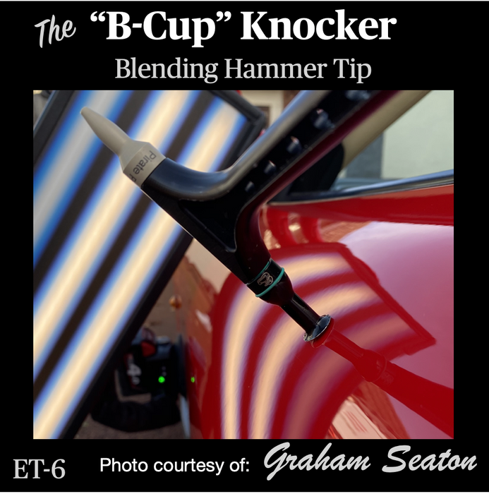 Edgy Knockers Mirror Polished Blending Tip aka "B-Cup Knocker™"