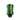 Edgy 3/4" Green Aluminum Tip Extension
