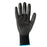 Gorilla Grip Non-Slip Heat Resistant Gloves, Nitrile Coated - Large